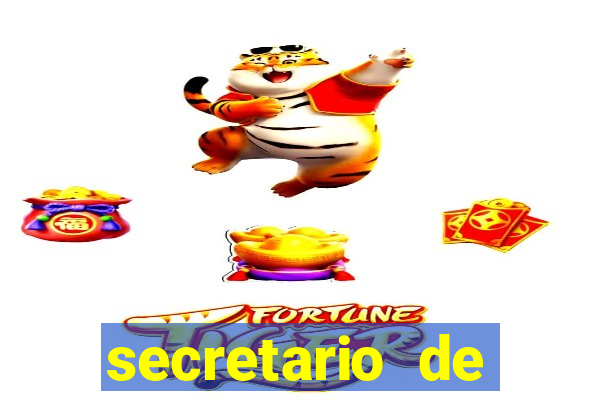 secretario de esporte salario